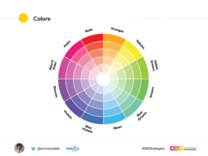 design dal punto di vista del colore