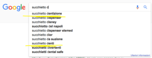 succhietto dentizione succhietto denti